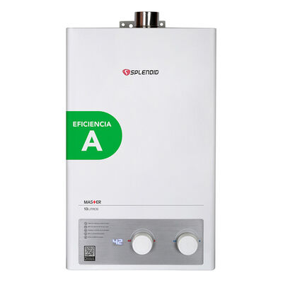 Imagen 1 del producto Calefont Gas Licuado Splendid Tiro Forzado 13 lts.