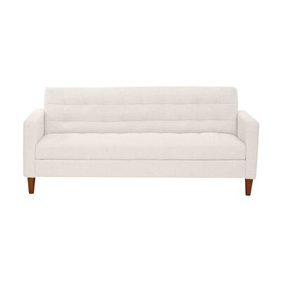 Futón Latam Home Genova Lino 3 Cuerpos Blanco