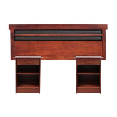 Imagen 1 del producto Respaldo + 2 Veladores Celta 2 Plazas Mallorca Café