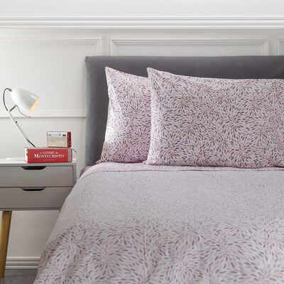 Imagen 1 del producto Juego de Sábanas Estampadas Casanova 144 Hilos 1,5 Plazas Hojas