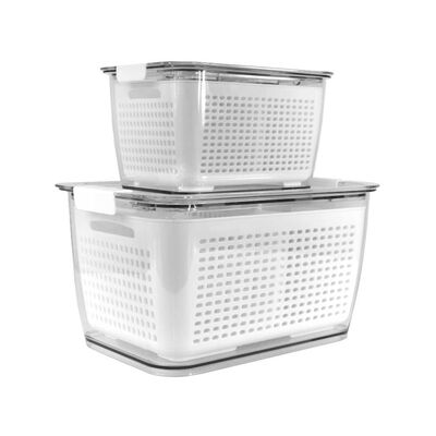 Imagen 1 del producto Pack Caja Organizadora Refrigerador M + L Simplit
