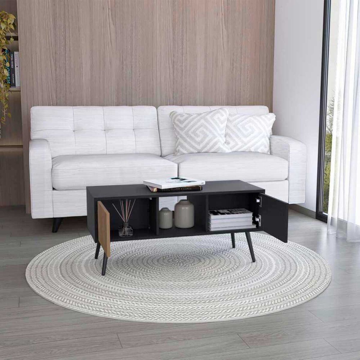 Mesa de Centro TuHome Funes Wengue