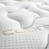 Cama Europea Celta 1,5 Plazas Everest + Respaldo + Velador Aura Honey