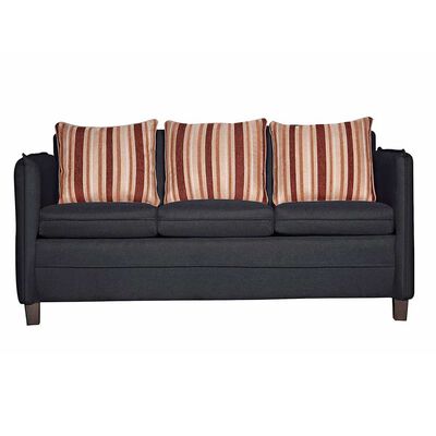 Imagen 2 del producto Juego de Living Ruzam Mobel Barcelona Sofá 3 Cuerpos + Dos Sillones 1 Cuerpo Lino Negro