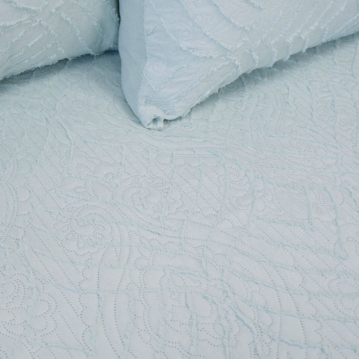 Quilt Doral 3 Plazas Touch Celeste