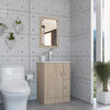 Set Mueble de Baño + Espejo de Baño + Lavamanos