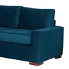 Sofá Cama Latam Home Livorno 3 Cuerpos Azul Petróleo
