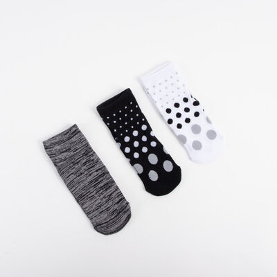 Imagen 2 del producto Pack 3 Calcetines Corto Mujer Icono Surtido