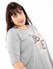 Polera Con Estampado Manga 3/4 Mujer Extralindas