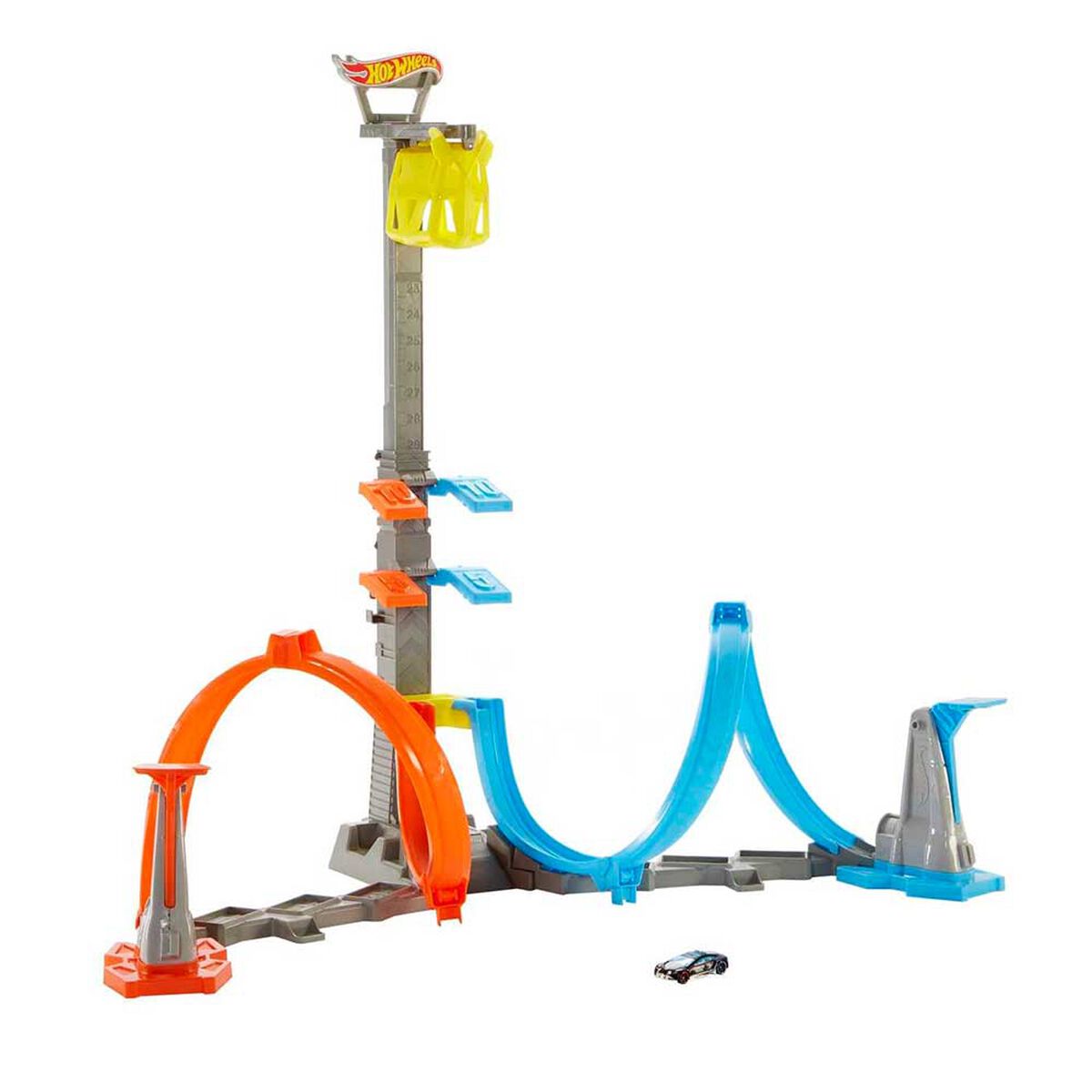 Pista de Auto Desafío de Altura Hot Wheels Action