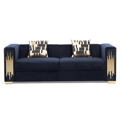 Imagen 2 del producto Sofá Daniels 3 Cuerpos Negro