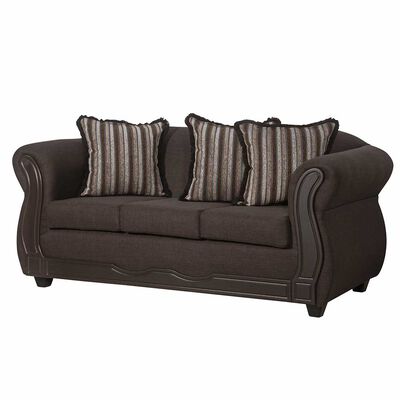 Imagen 2 del producto Sofá Black Factory Sofia 3 Cuerpos Café