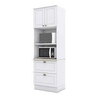 Mueble de Cocina Aereo Home Mobili Tulum 2 Cajones 2 Puertas Blanco