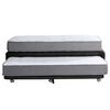 Cama Nido Latam Home 1,5 Plazas Zen Best Cuero Negro