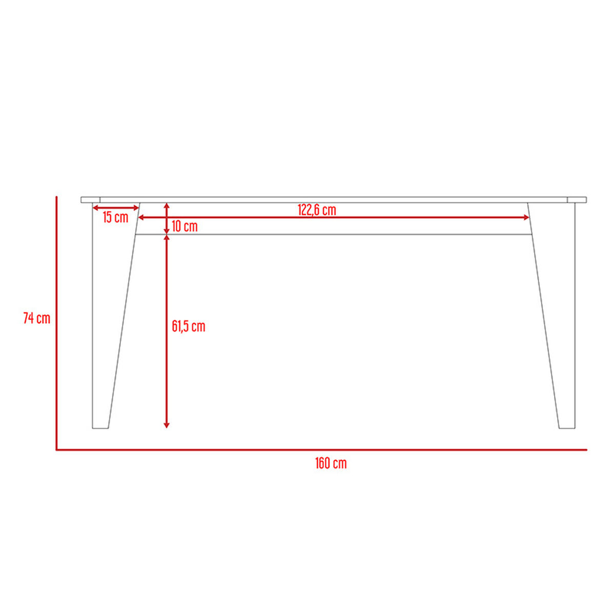 Mesa de Comedor TuHome Torino