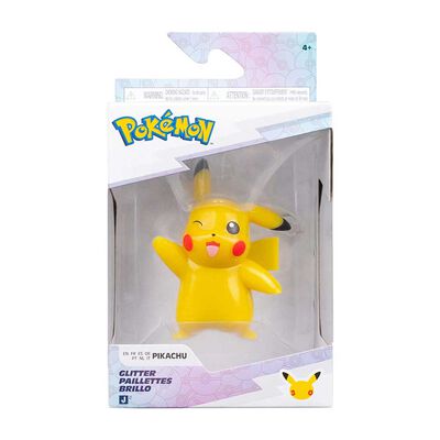 Figura Pokémon Select Glitter 8 cm 30 Aniversario Diseños Surtidos