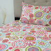 Quilt Doral Hotpress Infantil 1,5 Plazas Flores