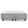Cama Europea Cannon 2 Plazas Hybrid Cotton + Almohadas Microfibra 50x70cm