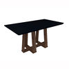 Juego de Comedor Jdo & Design Caroline 6 Sillas Castaño Oscuro 