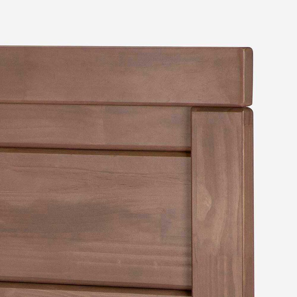 Cama Europea Rosen 2 Plazas Pratta + Respaldo Sicilia