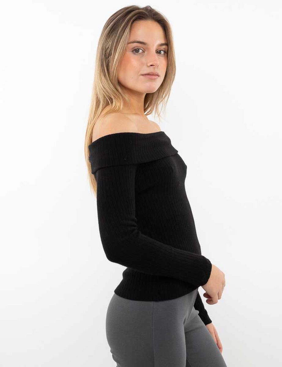 Sweater Bardot Mujer Icono