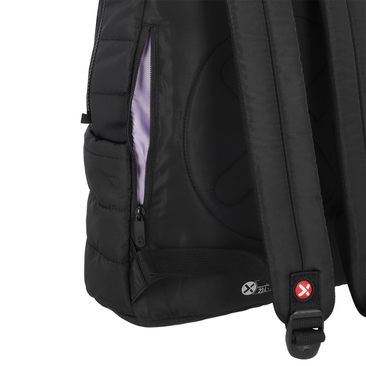 Mochila Notebook Xtrem Hamilton 5XT Negro/Lila 14"