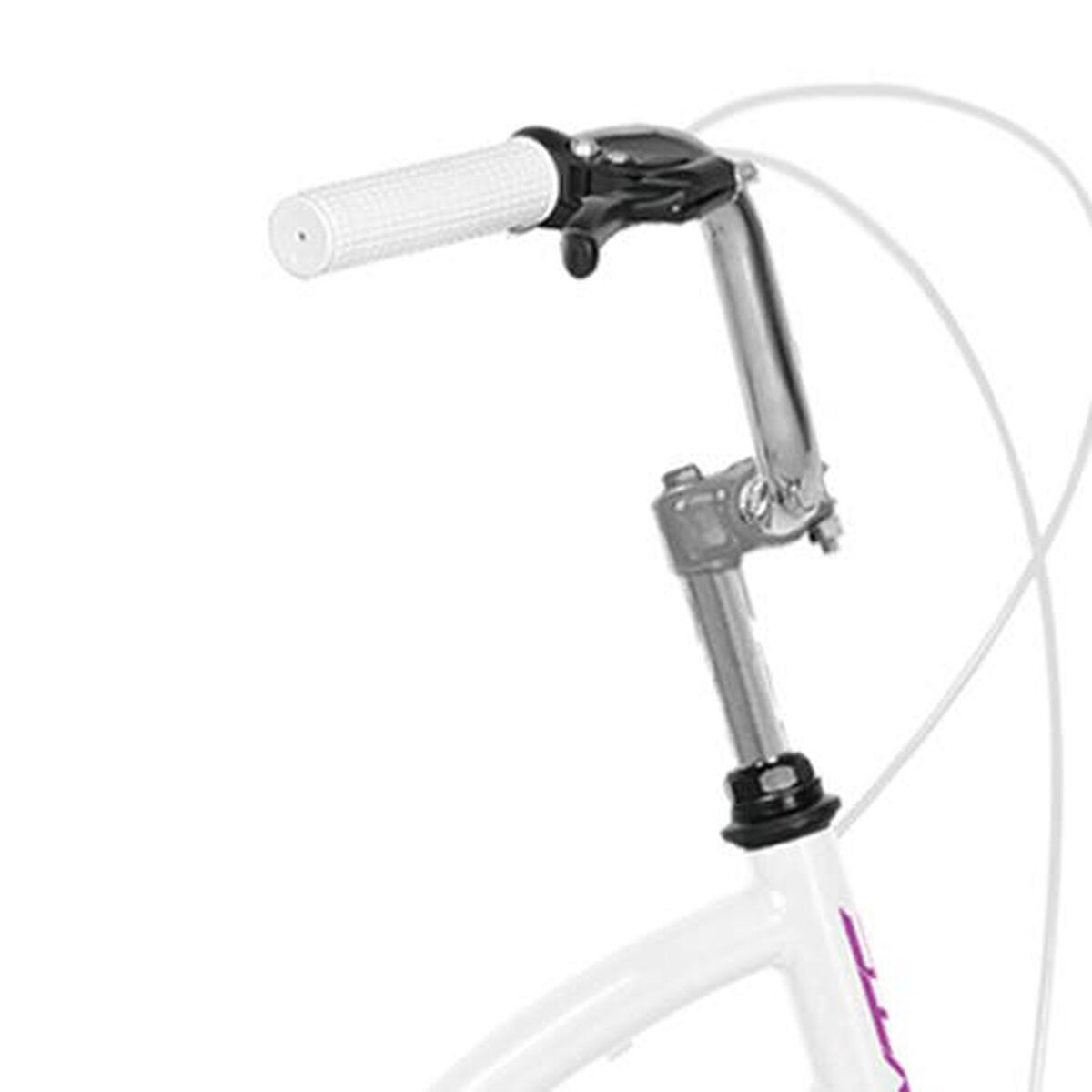 Bicicleta Infantil XTS Blossom Aro 20 Blanca