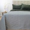 Quilt Doral 3 Plazas Viena Liso Gris