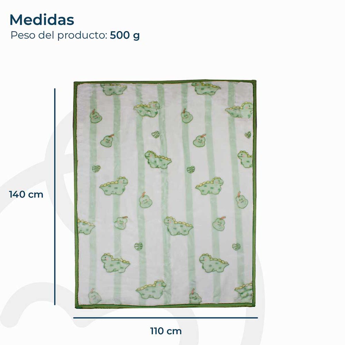 Cubre Bebé Dino Verde Bebesit