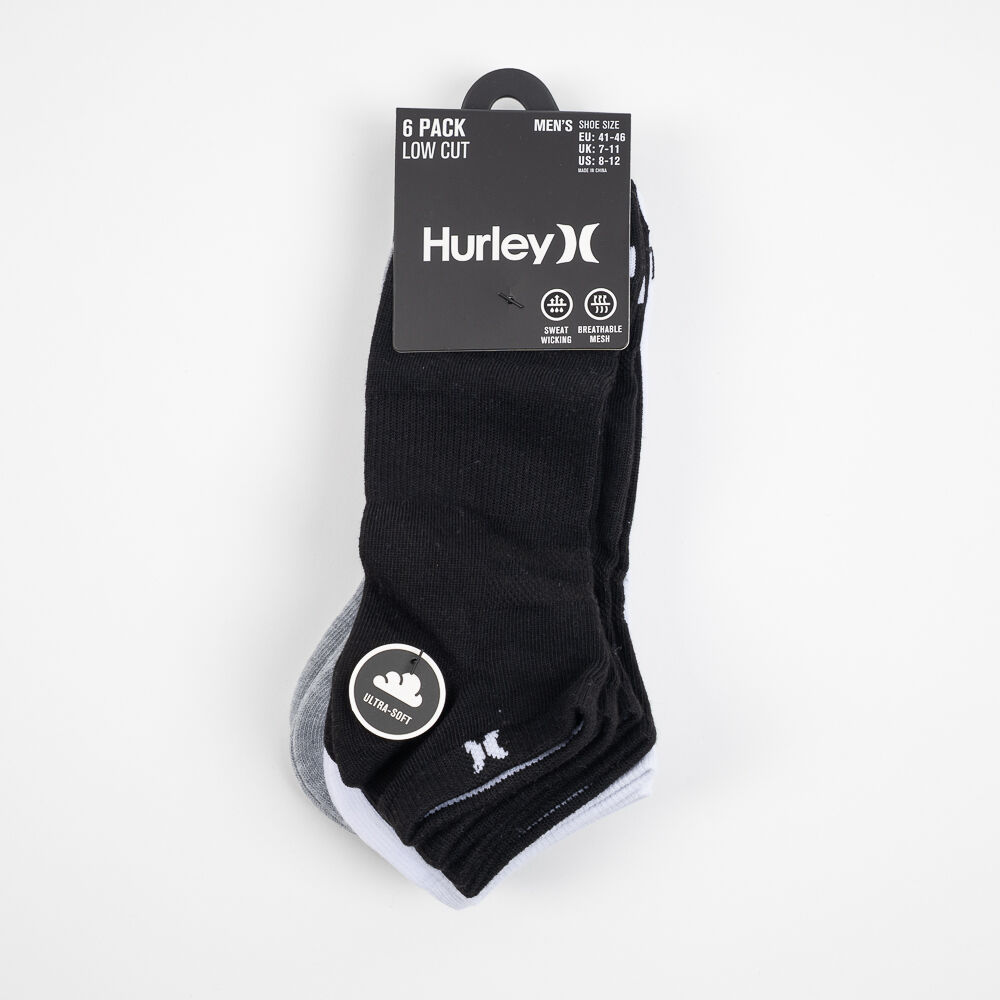 HURLEY SM Pack 6 Calcetas Deportiva Unisex Hurley