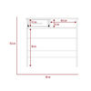 Escritorio + Biblioteca TuHome Office 11 Wengue