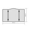 Pantalla Proteccion Rejilla Metalica &nbsp;L101.5 x H 60