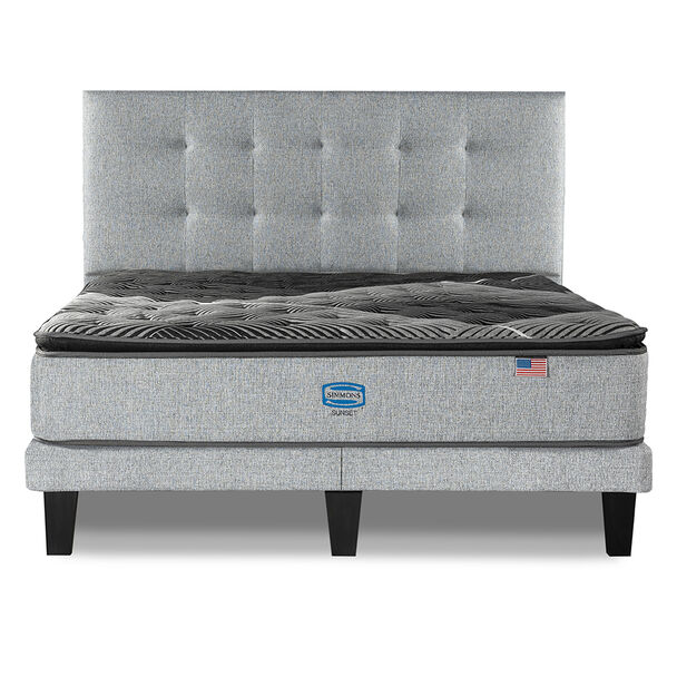 Cama Europea Simmons 2 Plazas Sky