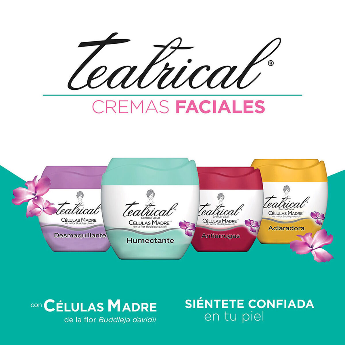 Teatrical Crema Facial Antiarrugas + Humectante