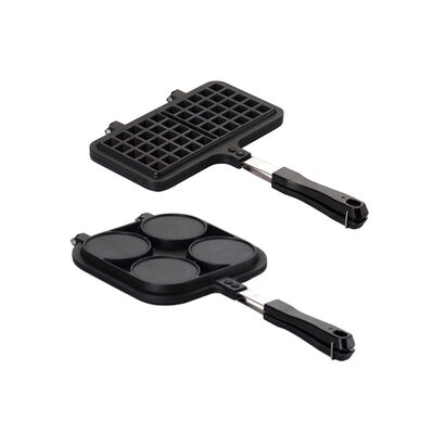 Imagen 2 del producto Set 2 Piezas Sartén Teflón La Soluzione Waffles y Pancake