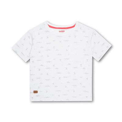 Imagen 1 del producto Polera Casual Niño Osito blanco