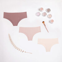 Pack 3 Calzón Pantaleta Intime Beige