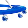 Andador Caminador con Bluetooth Azul Bebeglo