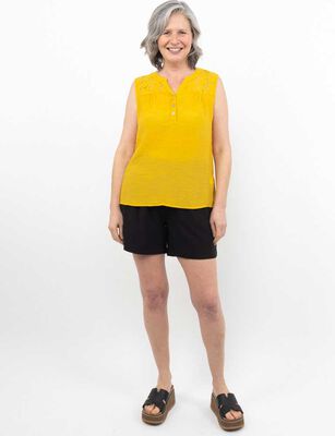 Imagen 2 del producto Blusa Sin Mangas Mujer Portman Club Azul, Mostaza, Rosa