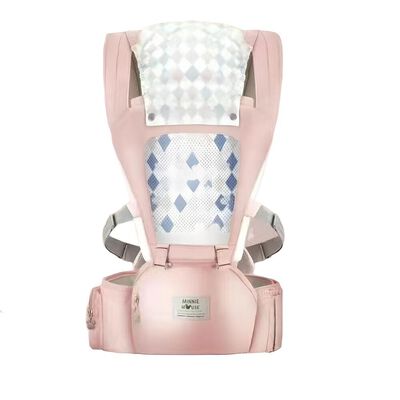 Portabebé Ergonomico 6 en 1 Rosado By Lubabycas