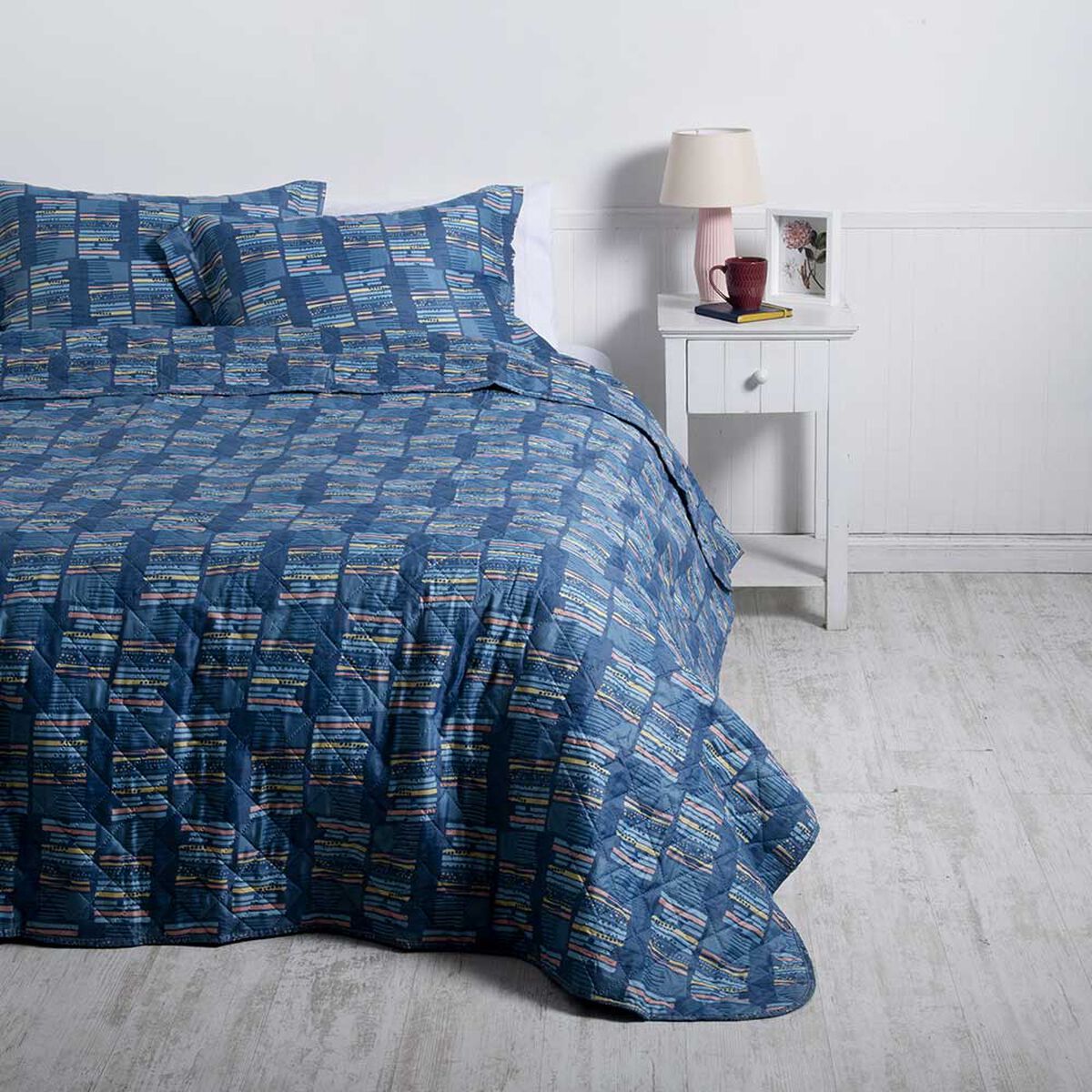 Quilt Mashini 1,5 Plazas Estampado Alloy