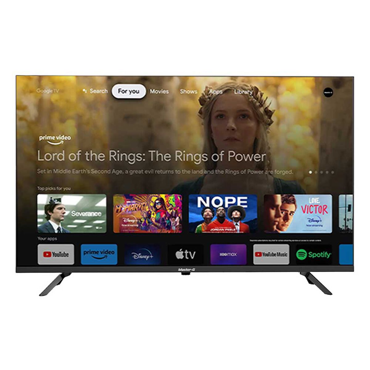 LED Smart TV 40" FULL HD MGG40FFK Master-G
