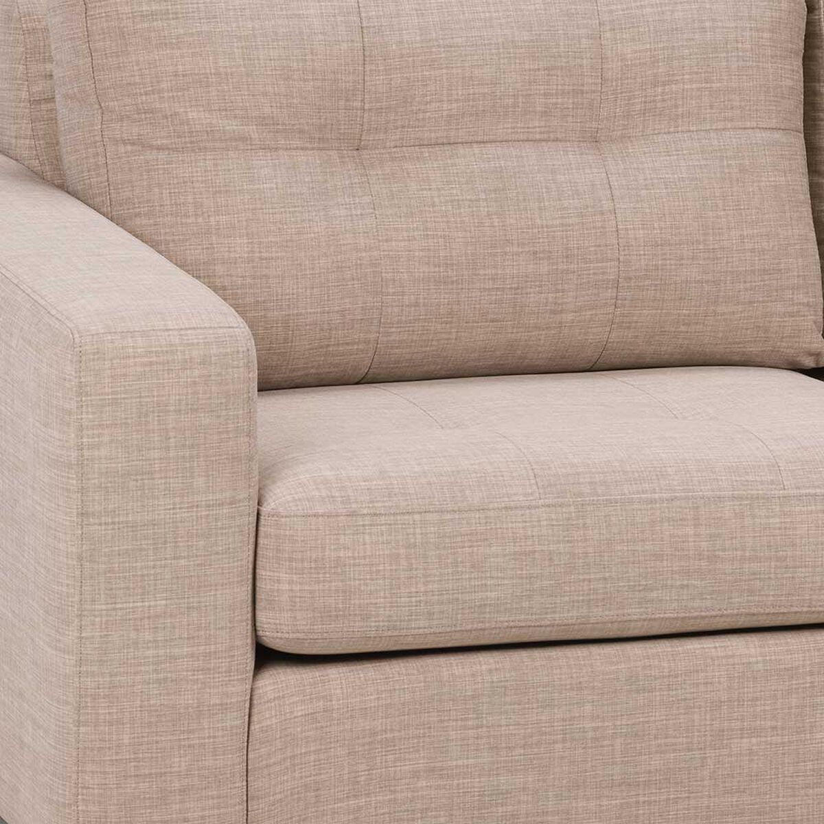 Sofá Rosen Mira Zander 3 Cuerpos Beige