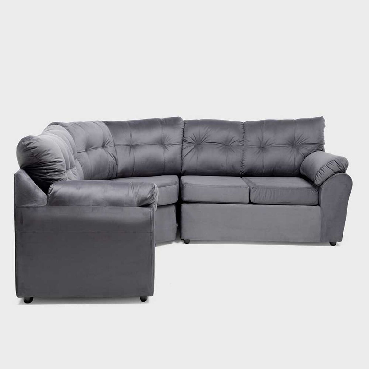 Almore Sofá Seccional Belen 3 cuerpos Gris 210x90CM