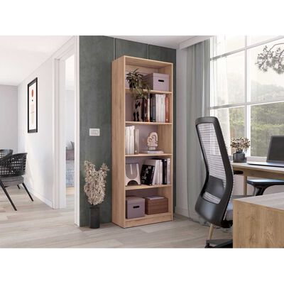 Estante TuHome Home E3 Macadamia Cartón Blanco