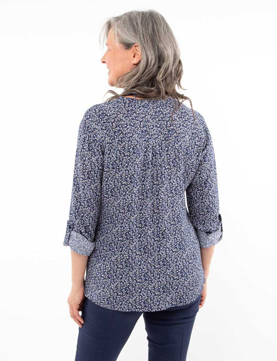 Blusa Estampada Manga Larga Mujer Portman Club