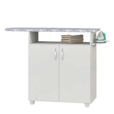 Mueble Autoservicio Home Mobili Gina 2 Puertas Blanco