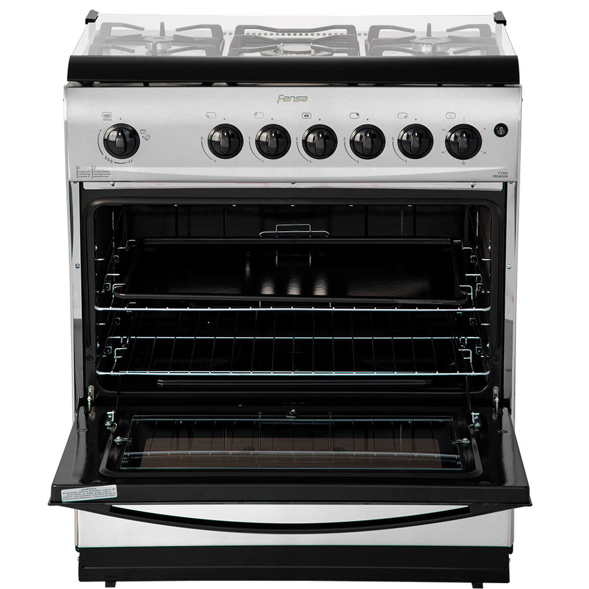Cocina a Gas Fensa F5500 Premium 5 Quemadores