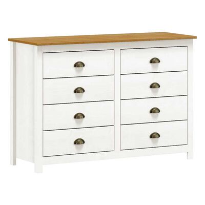 Imagen 2 del producto Cómoda Roca Posadas 8 Cajones Blanco