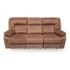 Bergere Reclinable Furnitech Nashville 3 Cuerpos Café